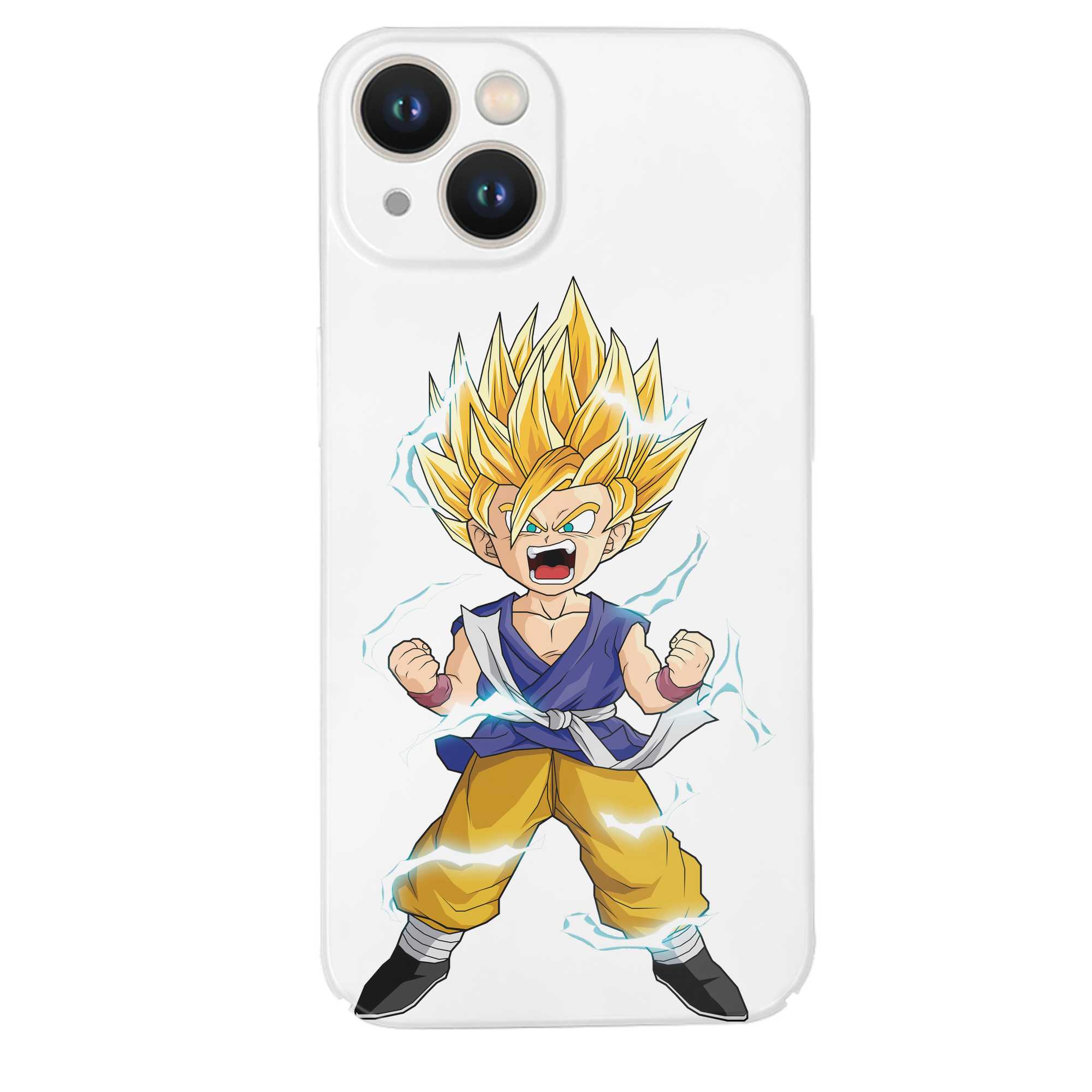 （画像用） ドラゴンボール 孫 悟飯（そんごはん）DRAGON BALL Son Gohan 【iPhone 14シリーズ対応】ハードケース